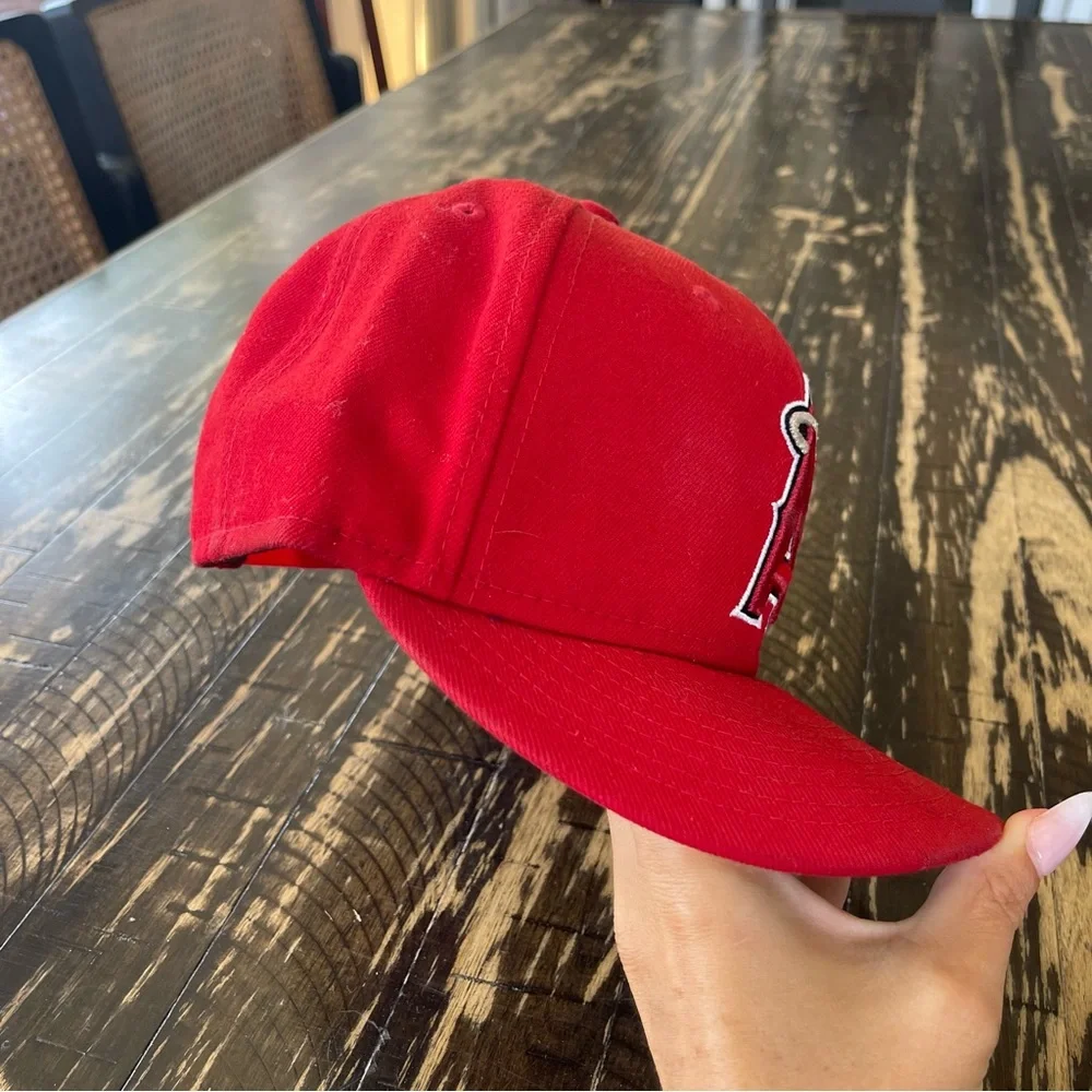 NEW ERA ⭐️  RED Angels 9 Fifty Baseball Cap - SnapBack